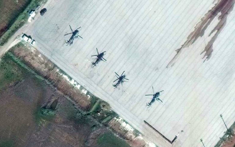Американские спутники подтвердили создание Россией новой военной базы в Сирии в районе города Камышлы 