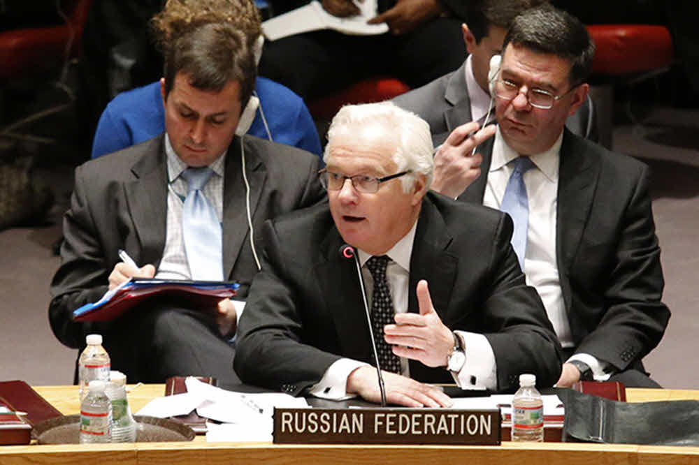 Виталия Чуркина возмутило поведение представителя США в ООН