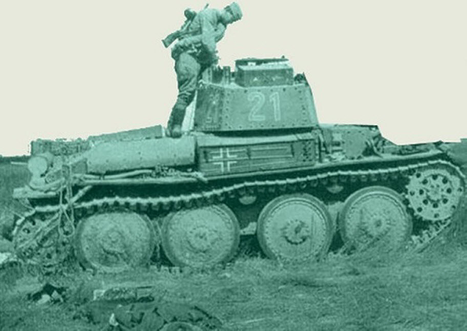 Как кашевар обезвредил топором немецкий танк