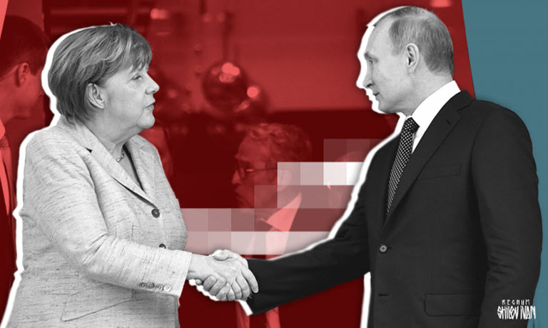 Меркель поднимает ставки перед встречей в Париже 