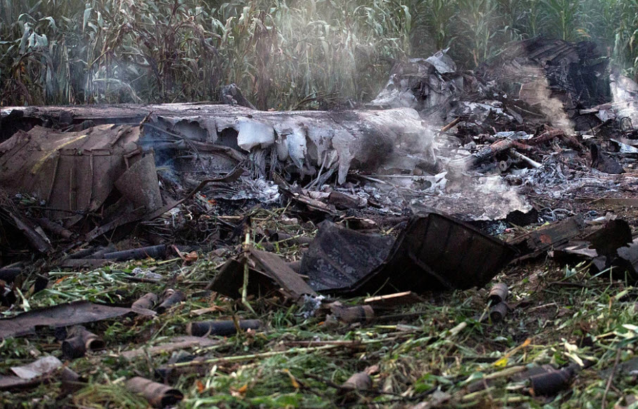 Украинский самолет, разбившийся в Греции, вез оружие НАТО на продажу «Хезболле»